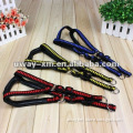 New arrival blue nylon dog harness,2.5cmW, suitable for large dog